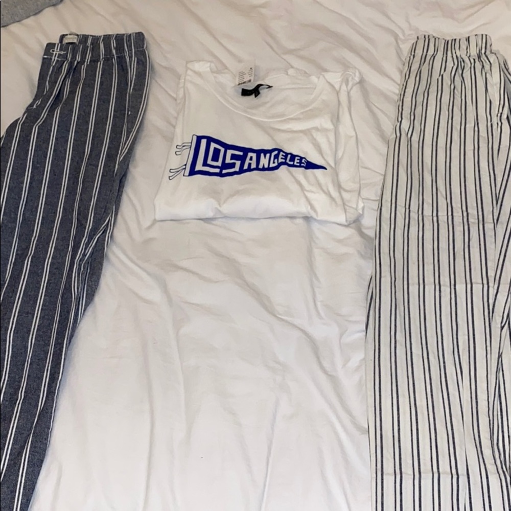 Pacsun t shirt and pants